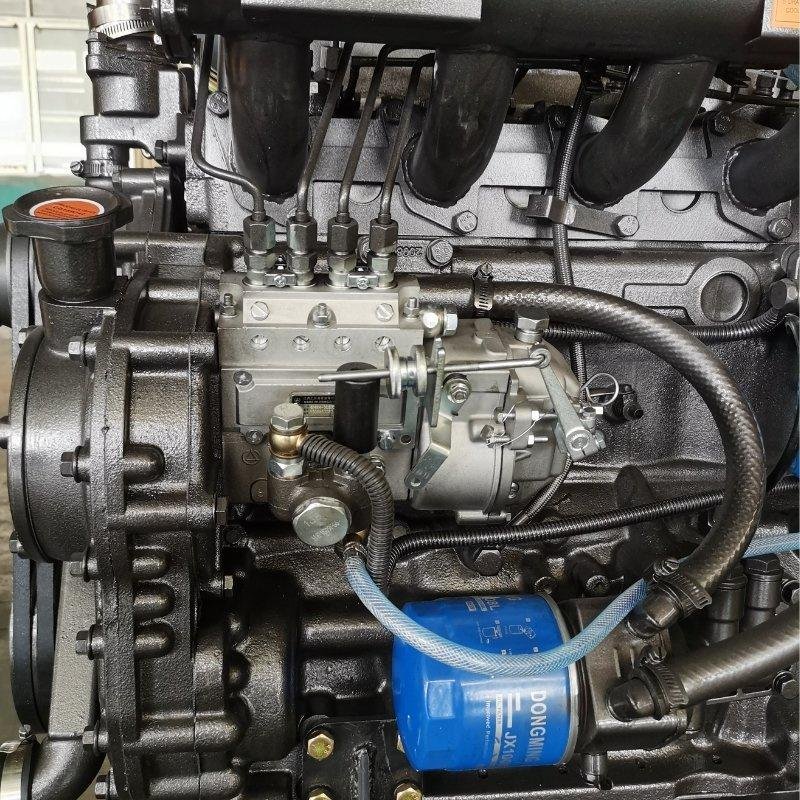 Four stroke high-quality UK Ricardo R4105 4-cylinder diesel engine for generator sets/mining machinery/crushers