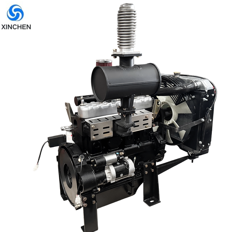 1500 Rpm, 24kw/30kVA, Four-Cylinder, Four-Stroke, Small Diesel Engine