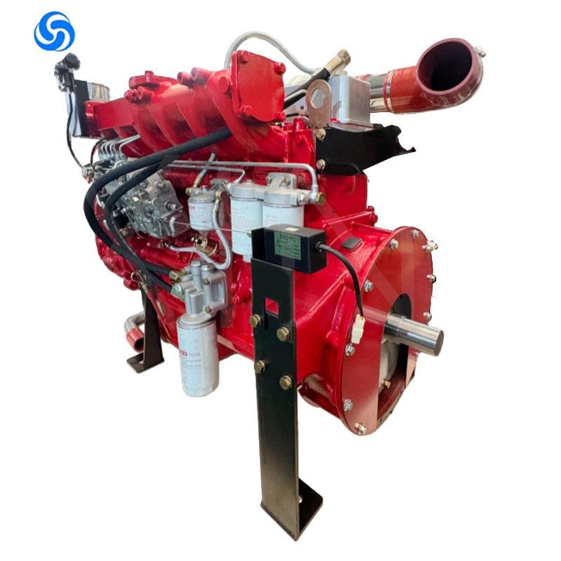 High-quality XC6BM six-cylinder four-stroke water-cooled diesel engine, electric start, Euro IV standard, suitable for fire pump systems