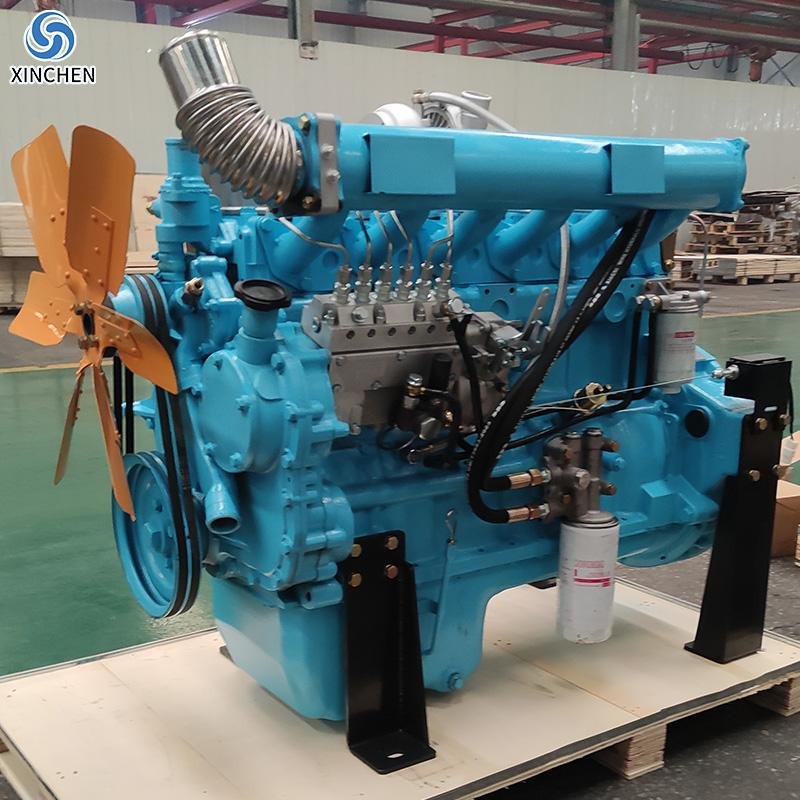 R6105zc Turbocharged Marine Diesel Engine 6 Cylinder Water Cooled Boat Power Engine