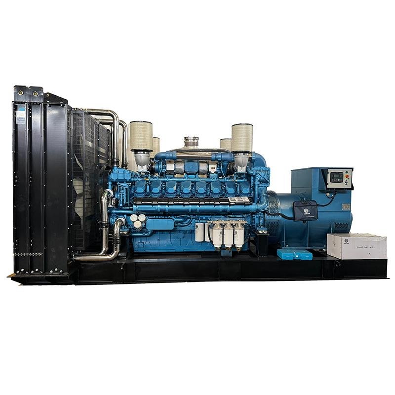 Weichai 1000K1250KVA diesel generator set, open-rack soundbox, mobile trailer ATS50/60HZ, optional