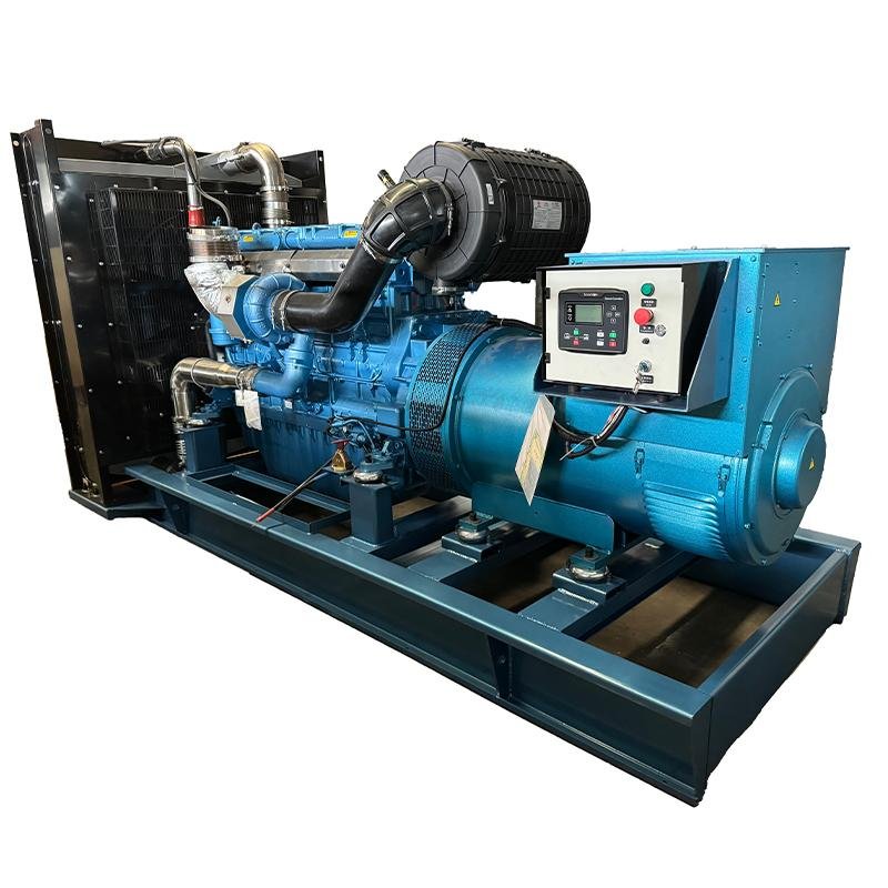 Weichai 700KW800KVA diesel generator set open-rack soundbox mobile trailer ATS50/60HZ optional