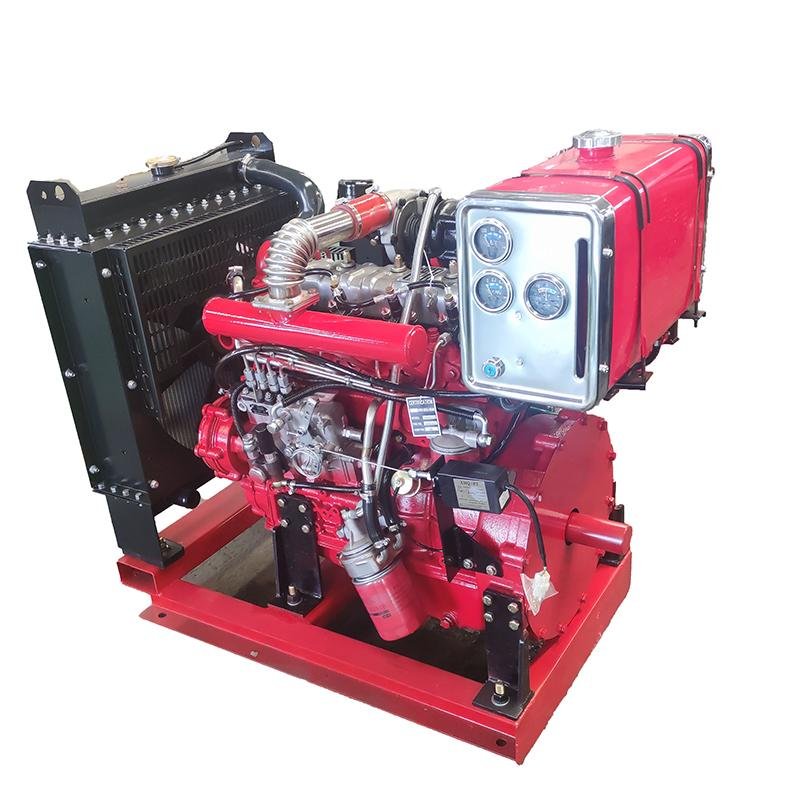 24KW 1500 RPM high-performance 4-cylinder water-cooled diesel engine for generator sets