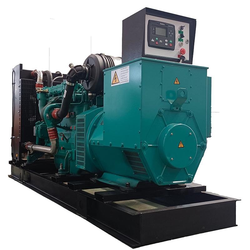 Weichai 400KW500KVA diesel generator set open-rack soundbox mobile trailer ATS50/60HZ optional