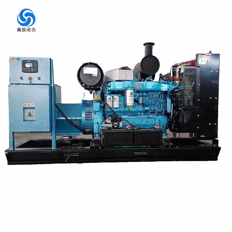 Weichai 600KW750KVA diesel generator set open-rack soundbox mobile trailer ATS50/60HZ optional