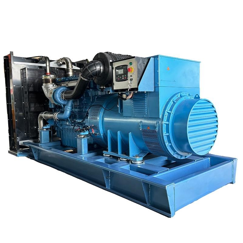 Weichai 600KW750KVA diesel generator set open-rack soundbox mobile trailer ATS50/60HZ optional