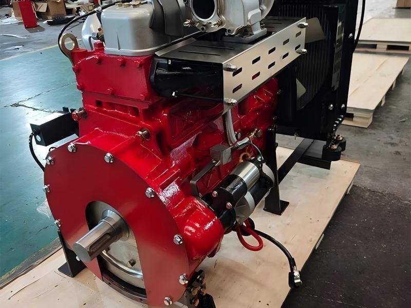 4BD-ZL 136HP 100KW high stability 3000RPM four cylinder water-cooled machinery diesel engine for fire water pump system