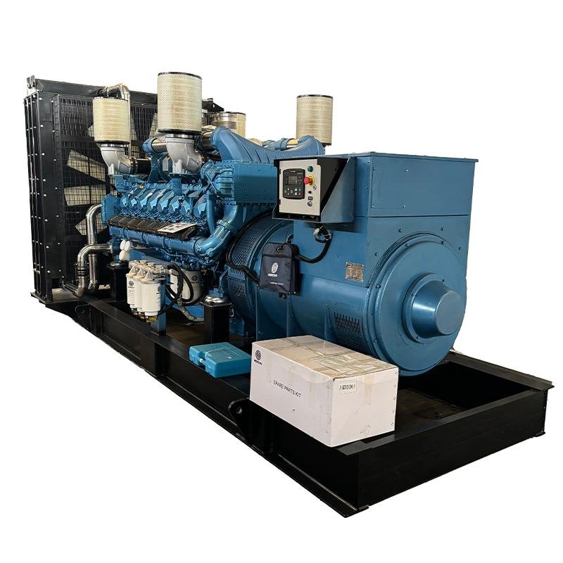 Weichai 1000K1250KVA diesel generator set, open-rack soundbox, mobile trailer ATS50/60HZ, optional