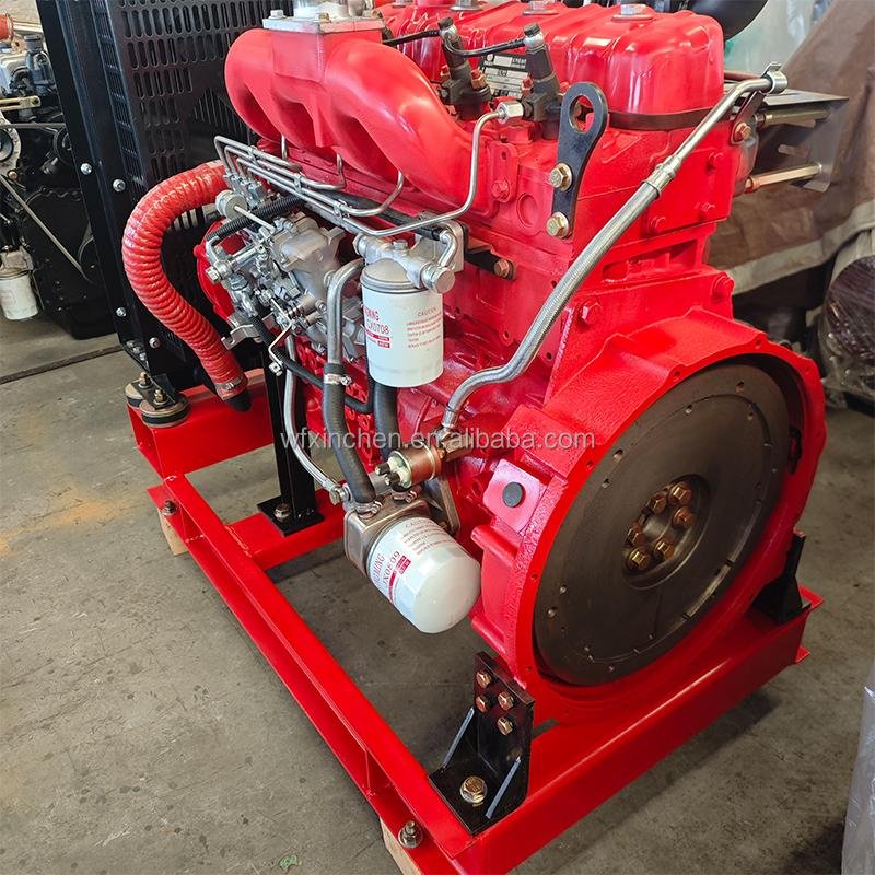 YN4BD-Z high-speed 3000RPM 90KW 122HP four cylinder water-cooled diesel engine