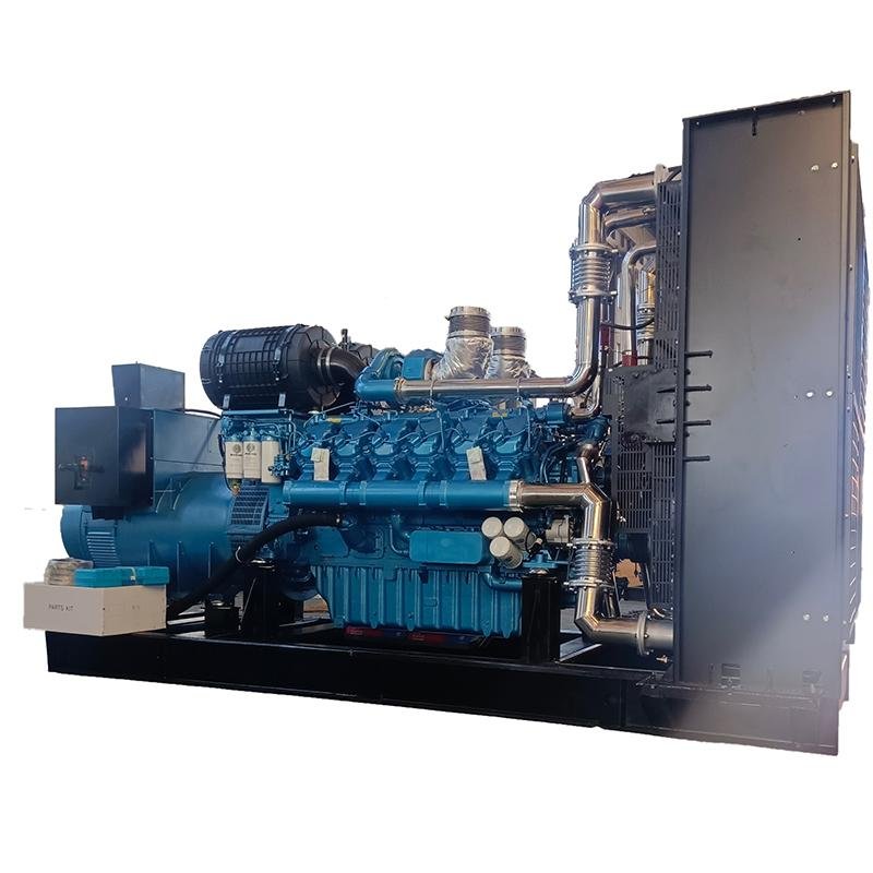 Weichai 1500KW1875KVA diesel generator set open-rack soundbox mobile trailer ATS50/60HZ optional
