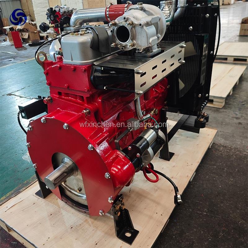 4BD-ZL 136HP 100KW high stability 3000RPM four cylinder water-cooled machinery diesel engine for fire water pump system