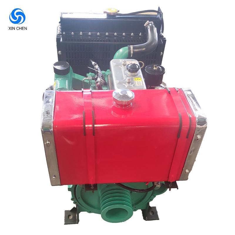 Zh2110d Electric Start 2-Cylinder Water Cooled Diesel Engine