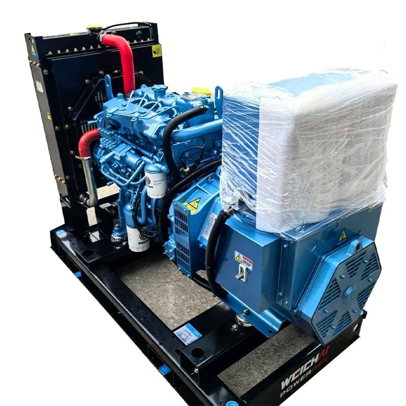 Optional for mobile trailer ATS50/60HZ of open rack soundbox of Weichai 30KW diesel generator set