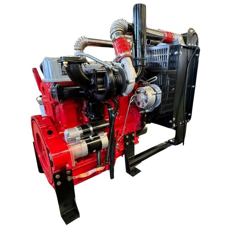 ZH490 high-performance 4-cylinder water-cooled diesel engine for generators/fire pump sets/agricultural machinery