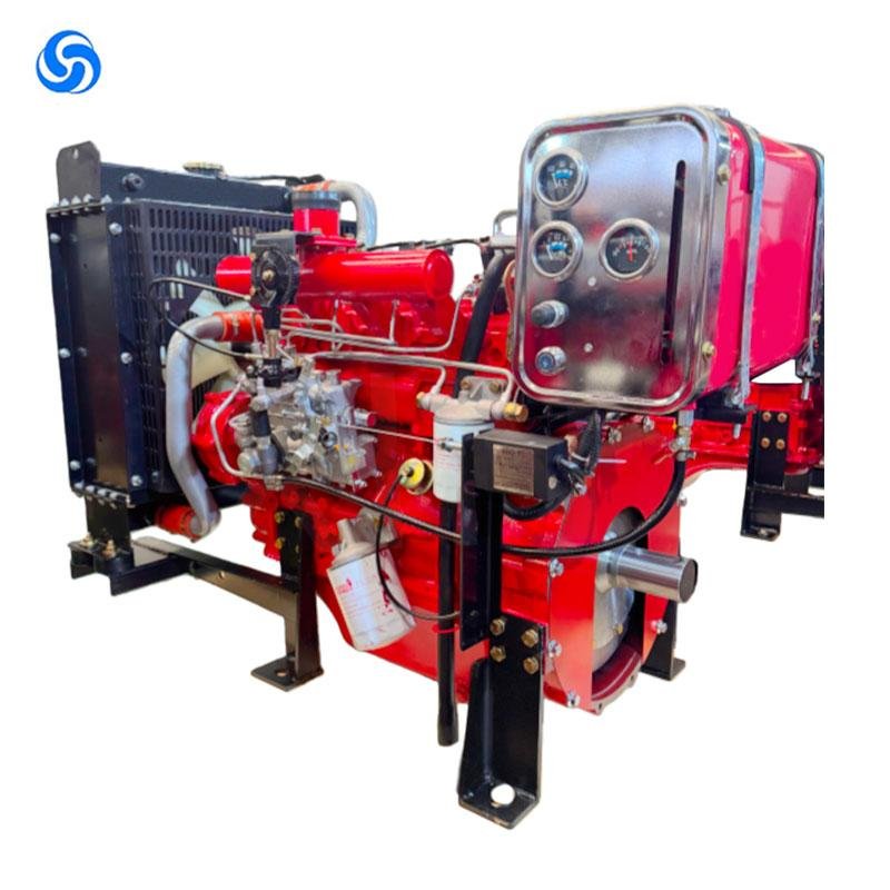 4B26 45KW 3000RPM High-Speed Diesel Engine Electric Start Water-Cooled 4-Stroke Fire Pump
