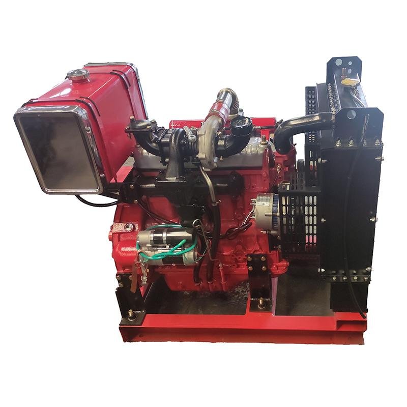 3000rpm Water Cooled 4 Cylinder Diesel Engine 490