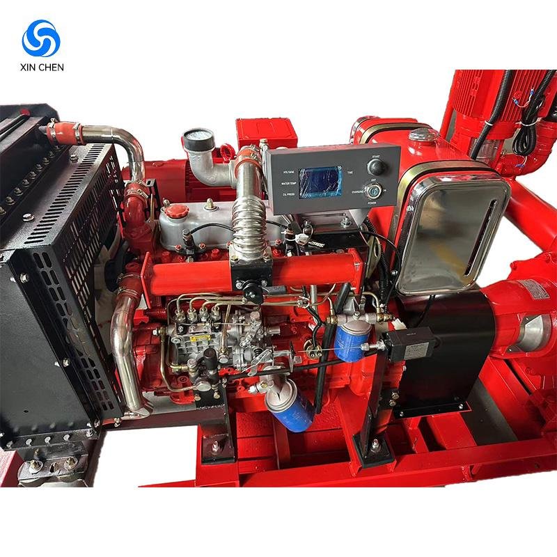 Zh490q 45kw 62HP High Speed 3000rpm High Performance Small 4-Cylinder Diesel Engine for Fire Water Pump