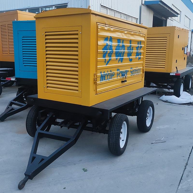 Mobile trailer mute generator set 20-2000KW generator set Weichai Yuchai Shangchai Cummins Perkins generator set