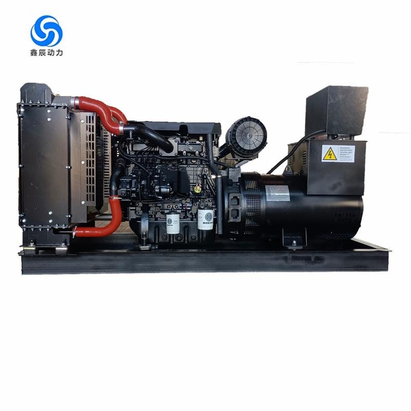 Weichai 100KW125KVA diesel generator set open-rack soundbox mobile trailer ATS50/60HZ optional