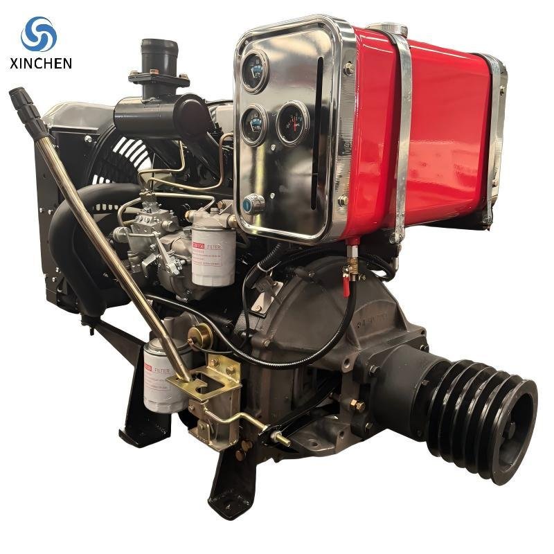 ZH2110P twin-cylinder diesel engine power coverage range 18kW to 26kW, dedicated for fixed power output equipment