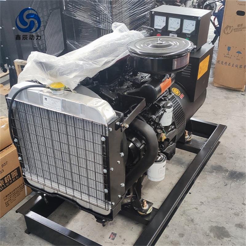 20KW25KVA open diesel generator set, double-cylinder water-cooled diesel engine, low oil consumption and low price
