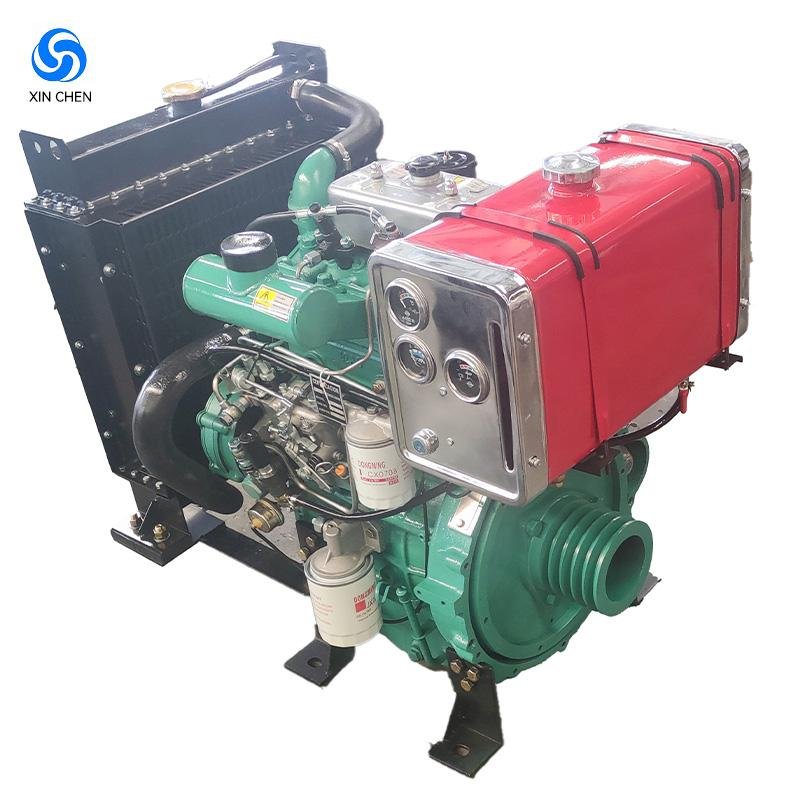 Zh2110d Electric Start 2-Cylinder Water Cooled Diesel Engine