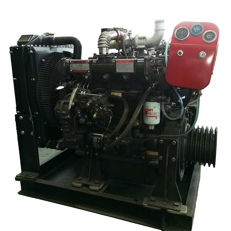 R4105ZD turbocharged high-performance Ricardo 56/62/65/68KW four cylinder small water-cooled diesel engine