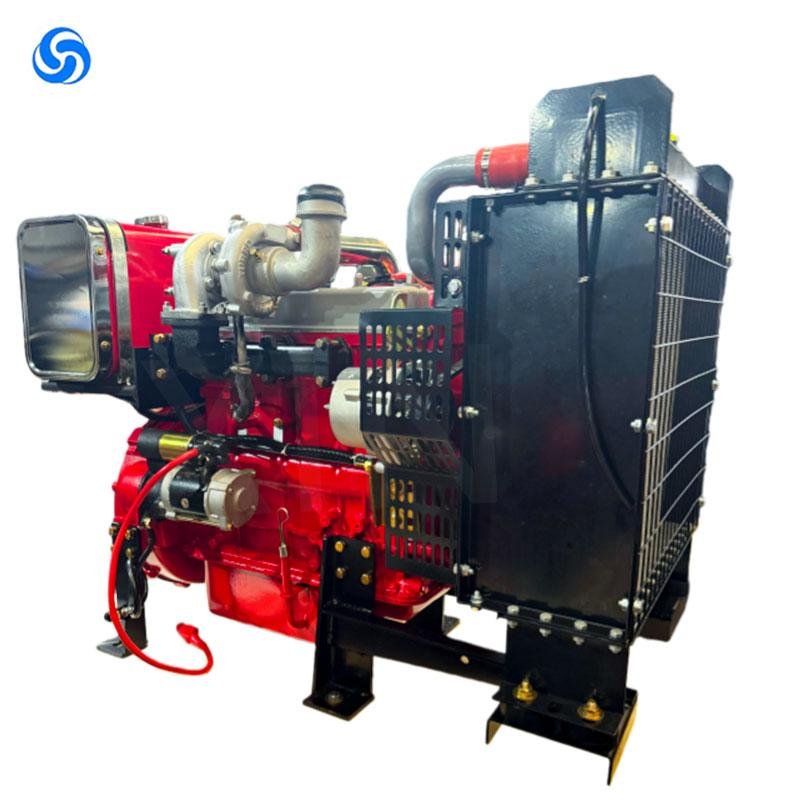 High-performance XC4B26-Z 3000RPM four-cylinder four-stroke water-cooled mechanical diesel engine for fire pump systems
