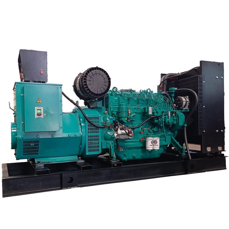 Weichai 400KW500KVA diesel generator set open-rack soundbox mobile trailer ATS50/60HZ optional