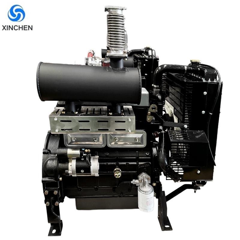 1500 Rpm, 24kw/30kVA, Four-Cylinder, Four-Stroke, Small Diesel Engine