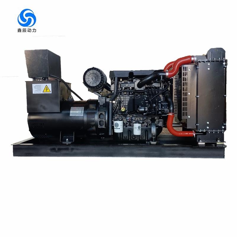 Weichai 100KW125KVA diesel generator set open-rack soundbox mobile trailer ATS50/60HZ optional