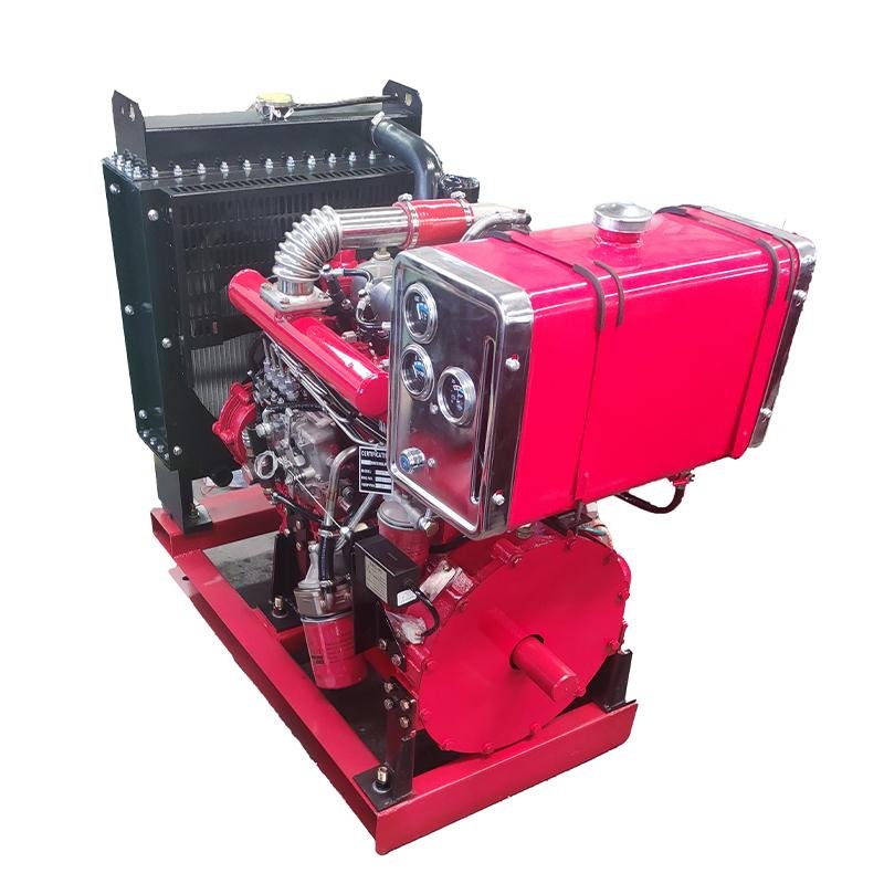 3000rpm Water Cooled 4 Cylinder Diesel Engine 490