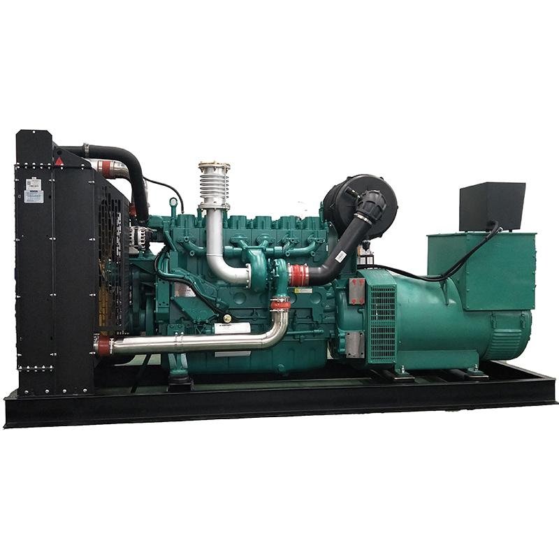 Weichai 300KW375KVA diesel generator set open-rack soundbox mobile trailer ATS50/60HZ optional