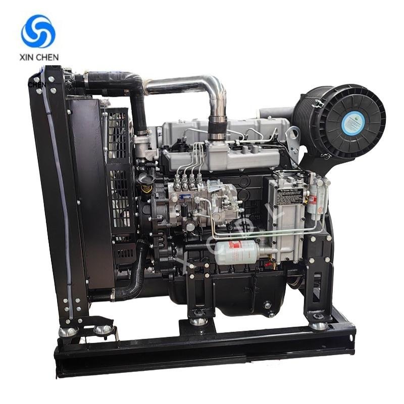 R4105ZLD intercooled turbocharged Ricardo big horsepower four cylinder water-cooled diesel engine