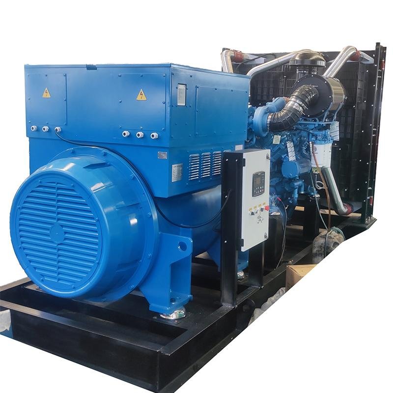 Optional for Weichai 800KW1000KVA diesel generator set open-rack soundbox mobile trailer ATS50/60HZ