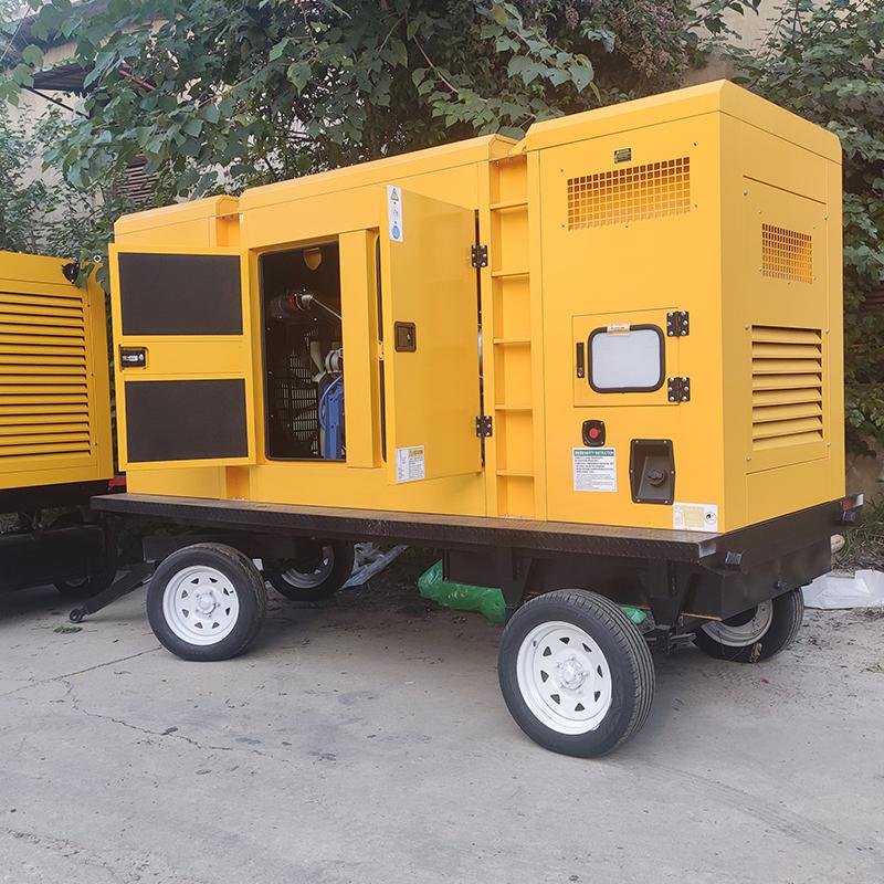 Mobile trailer mute generator set 20-2000KW generator set Weichai Yuchai Shangchai Cummins Perkins generator set