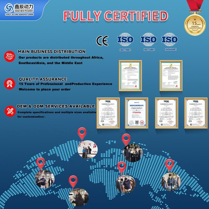 R4108ZL High-speed 3000RPM 110KW 150HP Four-cylinder Four-stroke Water-cooled Diesel Engine, Suitable for Fire Pumps/Water Pumps