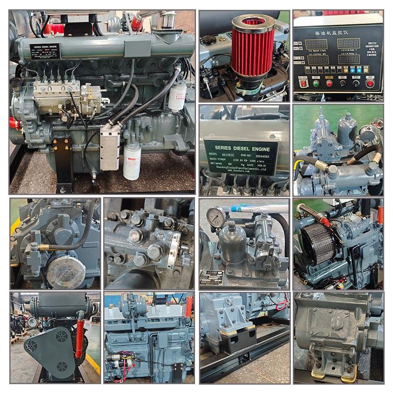 China Manufacturer R6105zc Marine Diesel Engine for Fishing Vessel