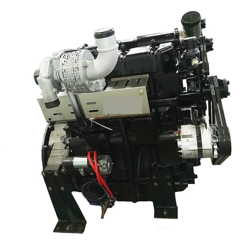 R4105ZD turbocharged high-performance Ricardo 56/62/65/68KW four cylinder small water-cooled diesel engine
