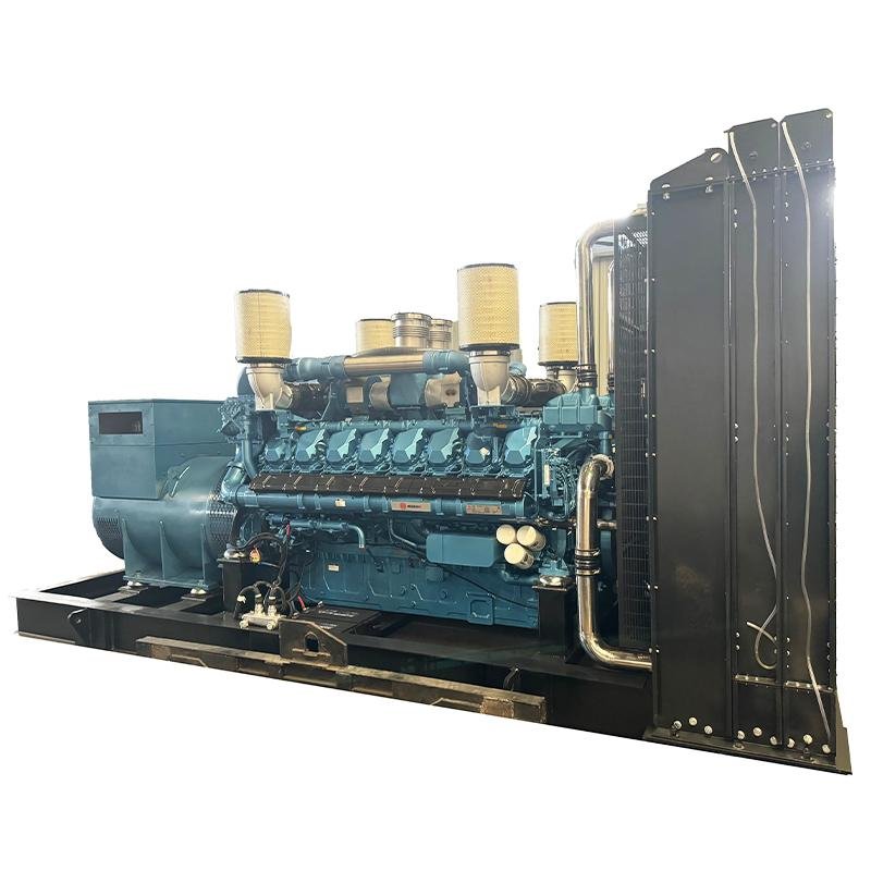 Weichai 1000K1250KVA diesel generator set, open-rack soundbox, mobile trailer ATS50/60HZ, optional