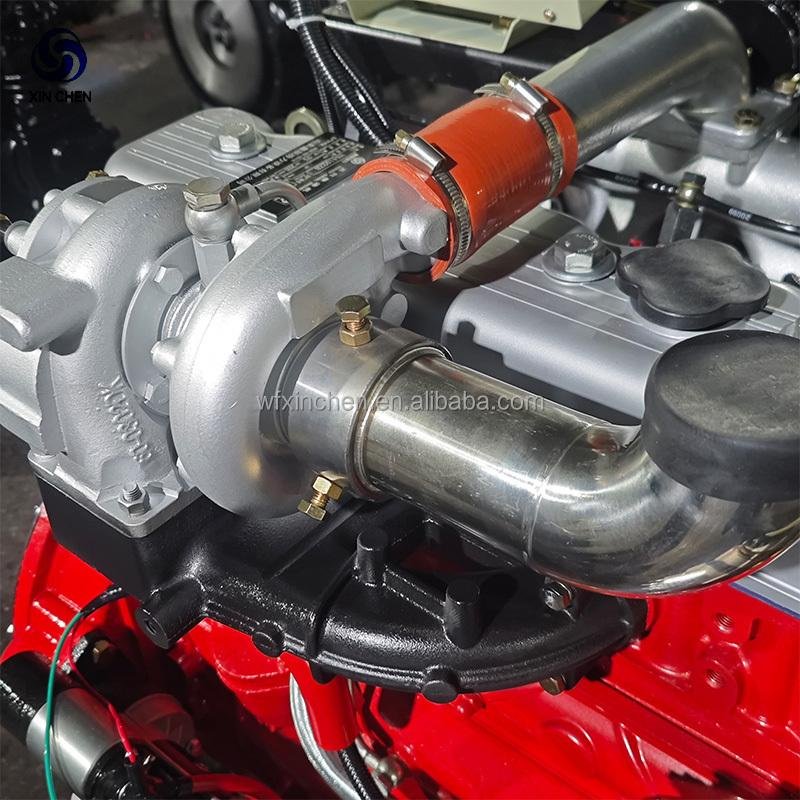 4BD-ZL 136HP 100KW high stability 3000RPM four cylinder water-cooled machinery diesel engine for fire water pump system