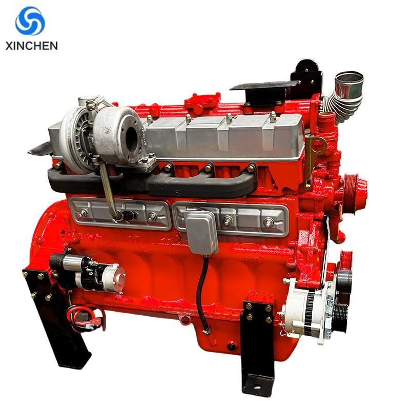 XC6BM-ZL Four-stroke Six-cylinder Diesel Engine, 184HP, 3000RPM, Used as Power Unit for Fire Pumps, Water Pumps and Generator Sets