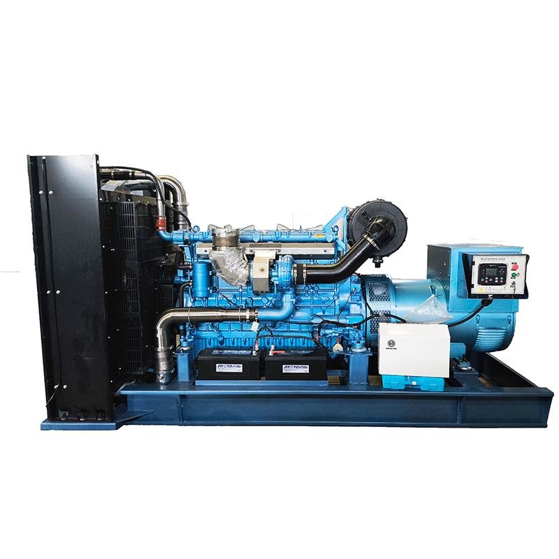 Weichai 600KW750KVA diesel generator set open-rack soundbox mobile trailer ATS50/60HZ optional