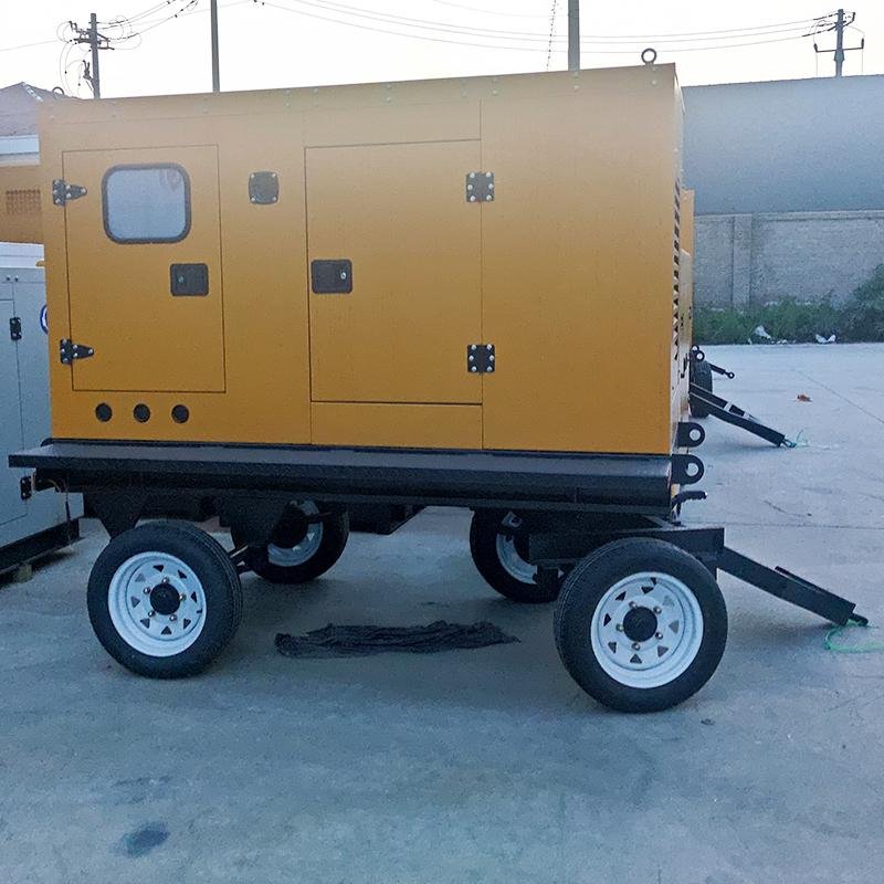 Mobile trailer mute generator set 20-2000KW generator set Weichai Yuchai Shangchai Cummins Perkins generator set