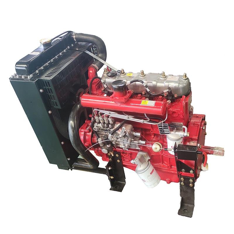 ZH490D 1800 RPM 26KW 36HP small 4-cylinder water-cooled diesel engine for generator set/rice mill/crusher