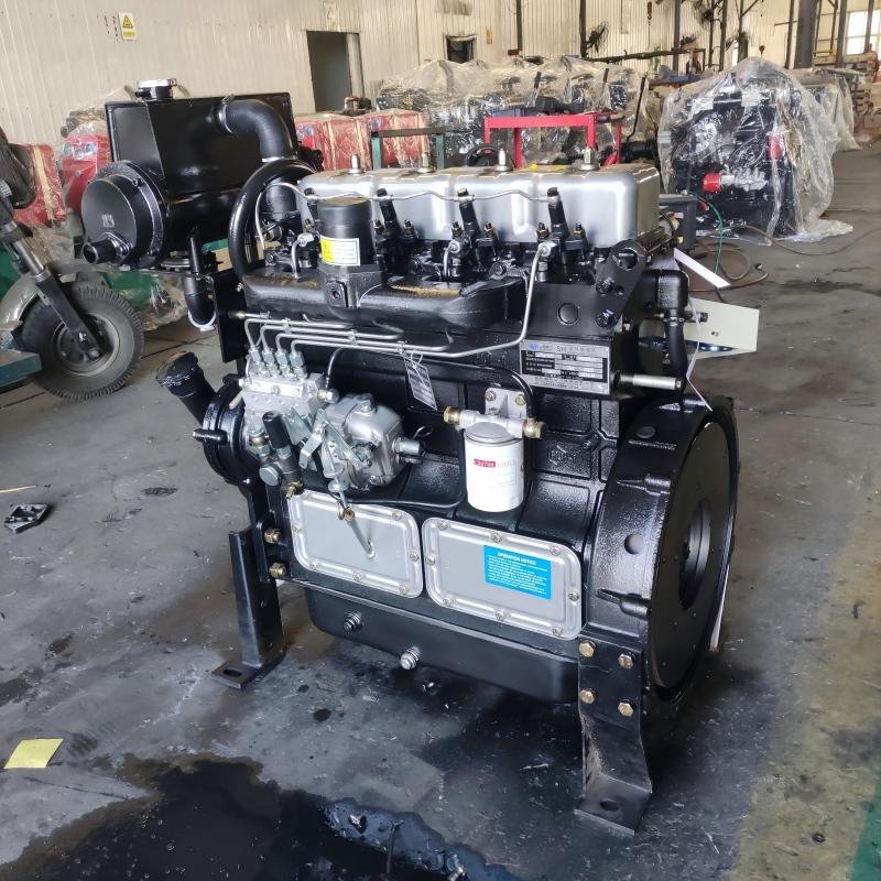 ZH4102C boat engine 4-cylinder water-cooled 340kg fishing boat main engine with strong power and worry free after-sales service