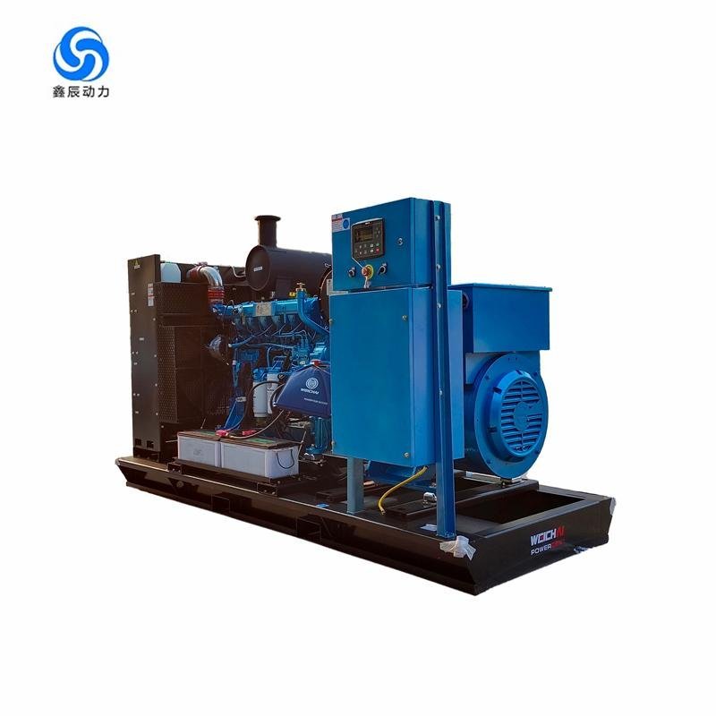 Weichai 400KW500KVA diesel generator set open-rack soundbox mobile trailer ATS50/60HZ optional