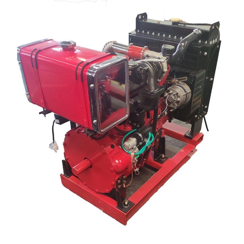 24KW 1500 RPM high-performance 4-cylinder water-cooled diesel engine for generator sets