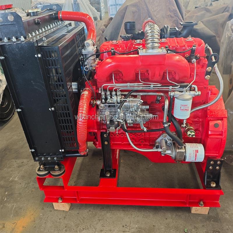 YN4BD-Z high-speed 3000RPM 90KW 122HP four cylinder water-cooled diesel engine