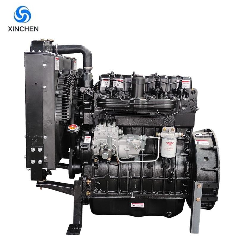 Weifang Xincheng Original 495 Series 4100 31 kW High-Performance Premium Four-Cylinder Four-Stroke Mechanical Diesel Engine